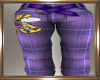 Purple Snoopy Pants