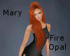Mary - Fire Opal