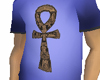 Baggy T Blue Ankh