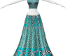 M! Navani Lehenga Aqua