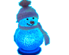 snowman blue