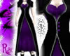 R: Purple&Silv Liza Gown