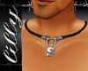 Leather necklace S