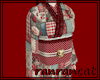 +kimono patchwork red