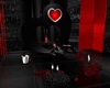 Gothic Heart Fireplace