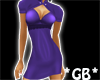 Purple Dress W Shrug