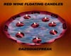 RedWine Floating Candles