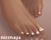 ℳ. Classic French Pedi