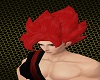 Saiyan Hair L Red / God