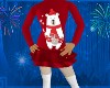 Kid Beary Xmas Dress