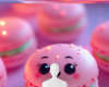 Sweet treats background