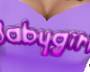 purple babygirl dress