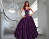 purple wed gown