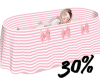 30% baby bassinet girls