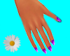 Daisy perfct purple hand