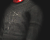 Grey Pentagram Sweater