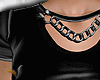 CHAIN CROP TEE