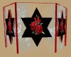 Red Rose Star Screen