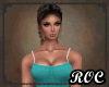 Corset Teal Dress