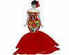 Catrina red gown