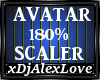 Avatar 180% Scaler
