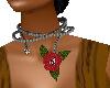 kat will rose necklace