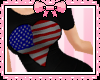 *B|<3 America Flag Tee