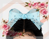 [LM] Blue Floral Bow
