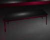 Black/Red Coffee Table