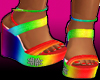 bb Rainbow Wedges