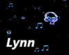Blue Music Part For Room