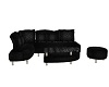 Black 6 piece couch