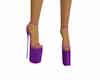 rox purple heels