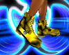 Yellow rave boots