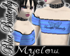 ~Mye~ Butterfly Top Blue