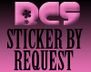 [BCS] Sticker by Request