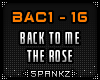 Back To Me - The Rose
