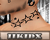 [KD] 11 Stars Neck Tatts