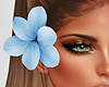 Tahiti Blue Hair Flower