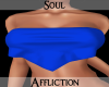 Blue Bandana Top