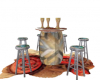 OldTractorBarStool/Table