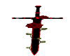 Red n Black Wall Sword