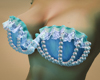 Mermaid Blue Shells