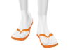 Orange Flip Flop
