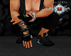 ~AVA~Dj Dub Black Gloves
