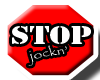 STOP JOCKN sticker