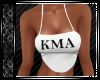 KMA White w Black SR