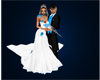 Wedding Tiara - Blue