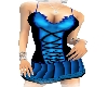blue mini dress