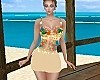 Tropical, Mini, Dress